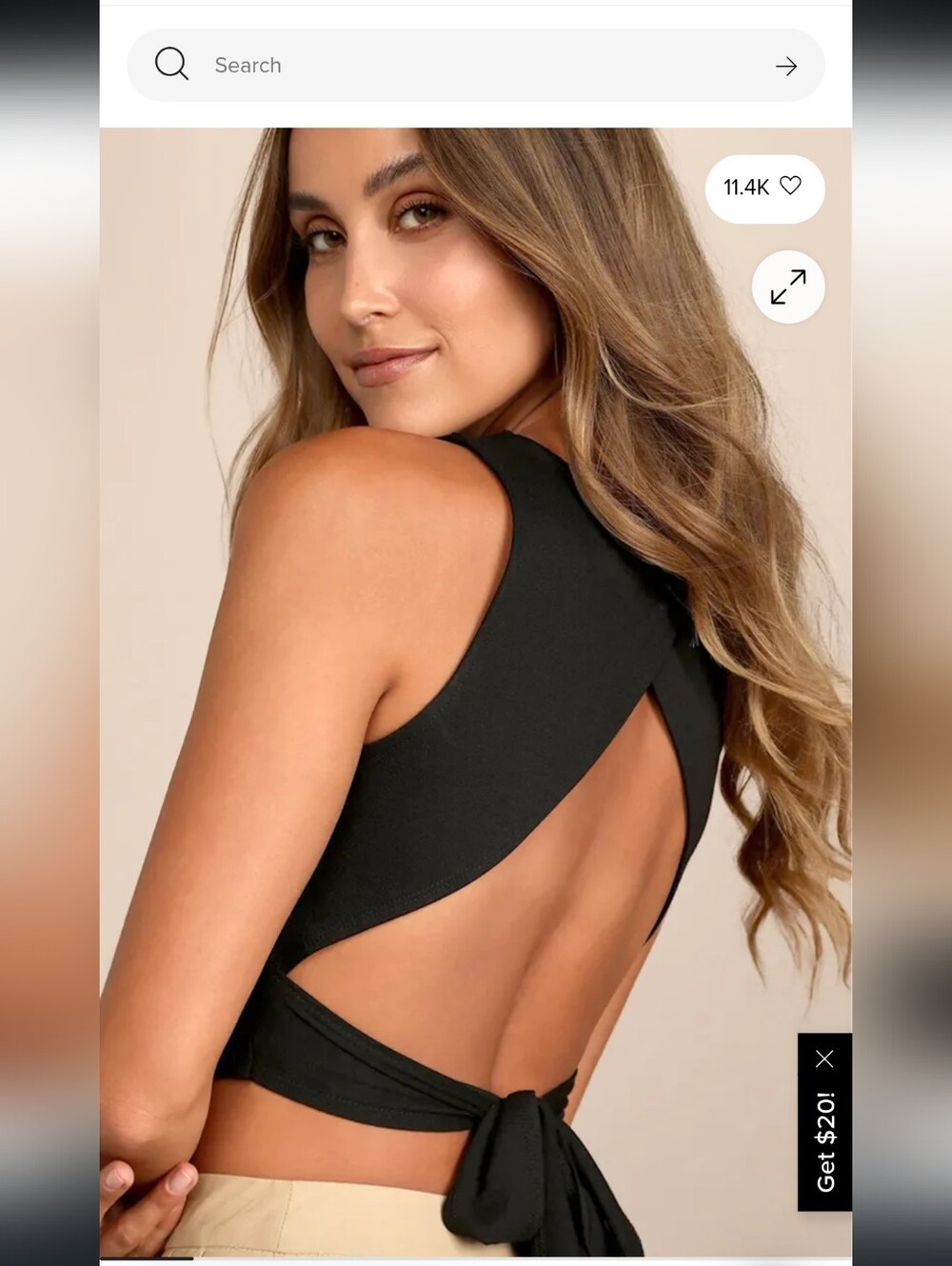 NWT Lulu's Let's Tie It Crop Top Bundle Size M - Picture 6 of 7